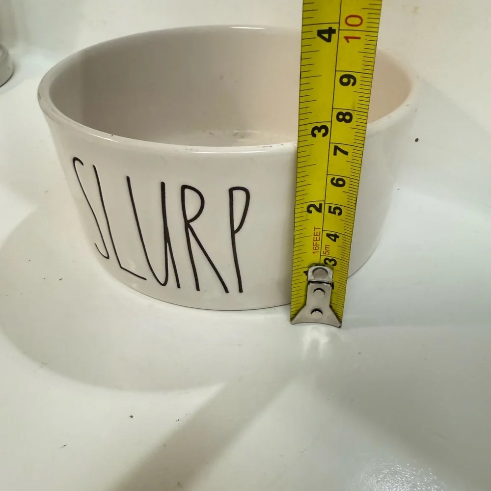 New Rae Dunn Slurp pet cat dog bowl